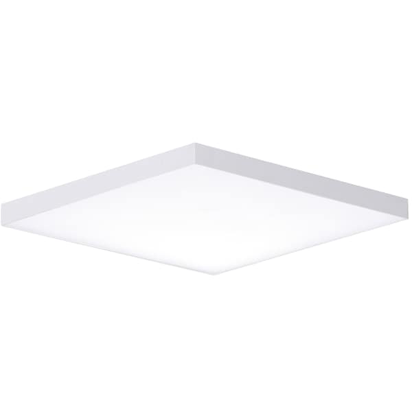 Maxim Lighting Trim 15.5" SQ LED Flush Mount 3000K 57675WTWT - main